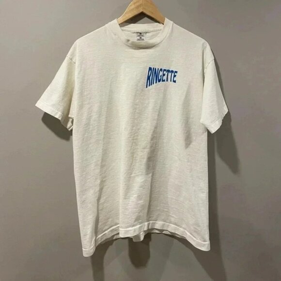 Vintage Single Stitch Ringette  T-Shirt - Picture 1 of 6